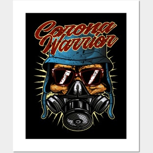 Corona Warrior Posters and Art